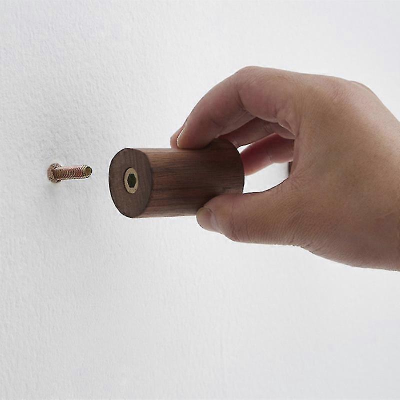 Pack Wall Hooks, Wood Hooks For Hanging, Coat Hooks Hat Hanger