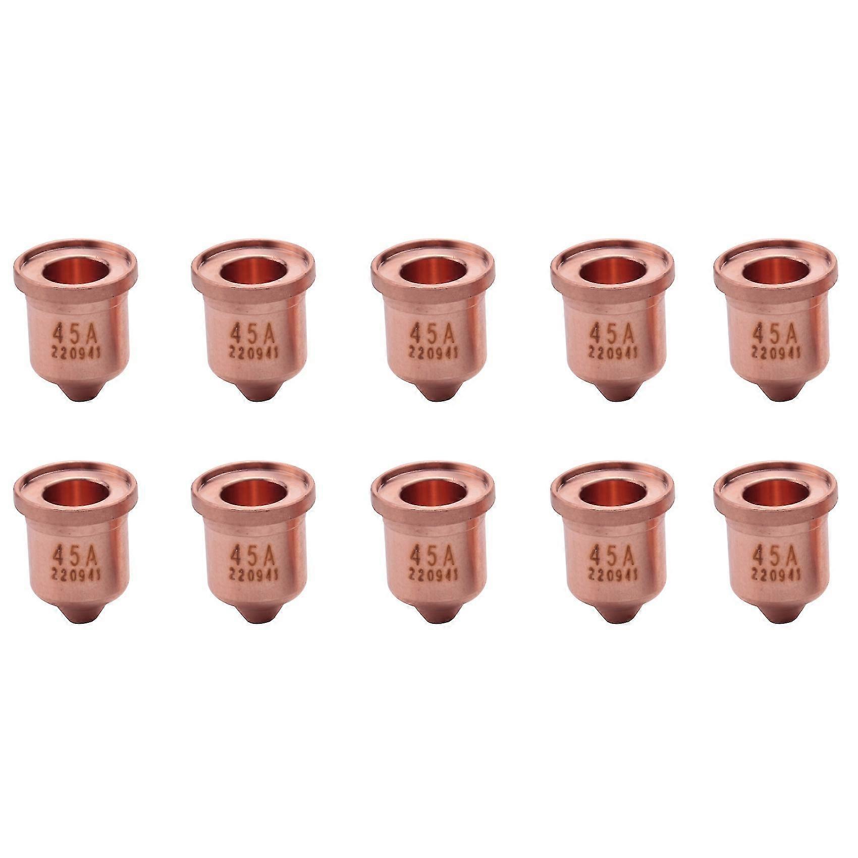 10pk Plasma Cutting Nozzle 220941 For 65/85/105