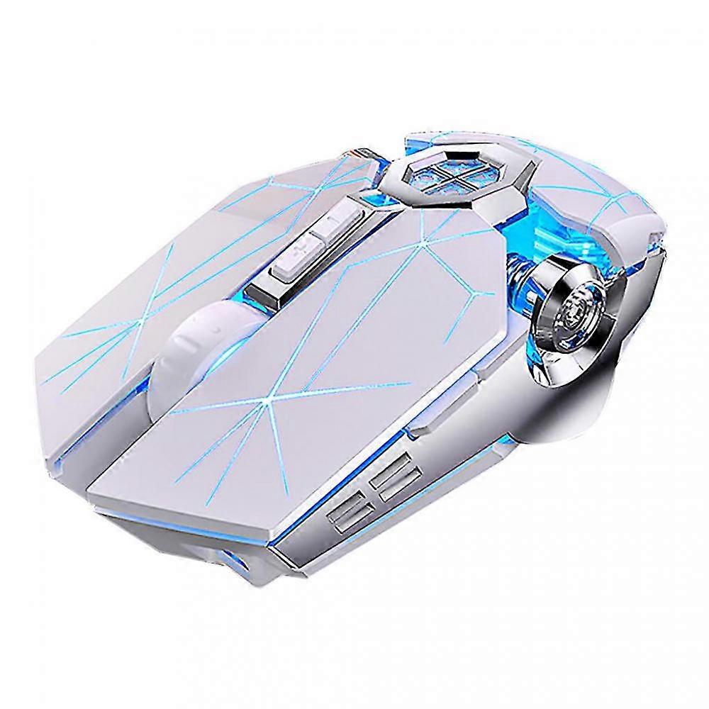 Led Backlit Gaming Mouse Home Office Rechargeable Computer Laptop