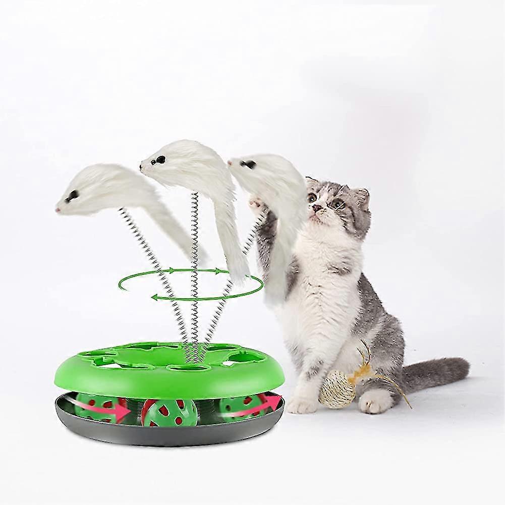 Cat Toys For Heilwiy Indoor Cats Interactive, Cat Toys Roller For Heilwiy Kitten, Cat Toys Track Gift