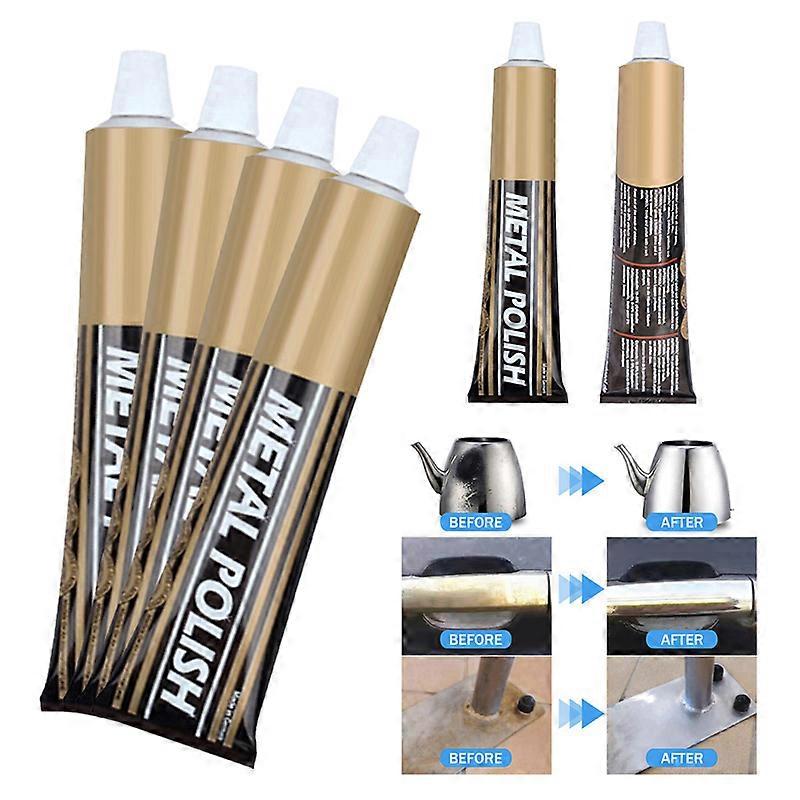 Autosol Solvol Chrome Polish Aluminium Metal Brass Steel Paste - Foto 4