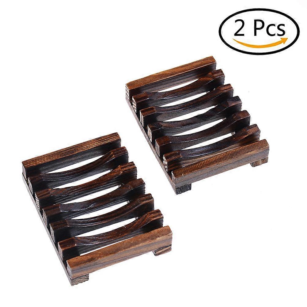 Bathroom Wooden Soap Dish Rack
