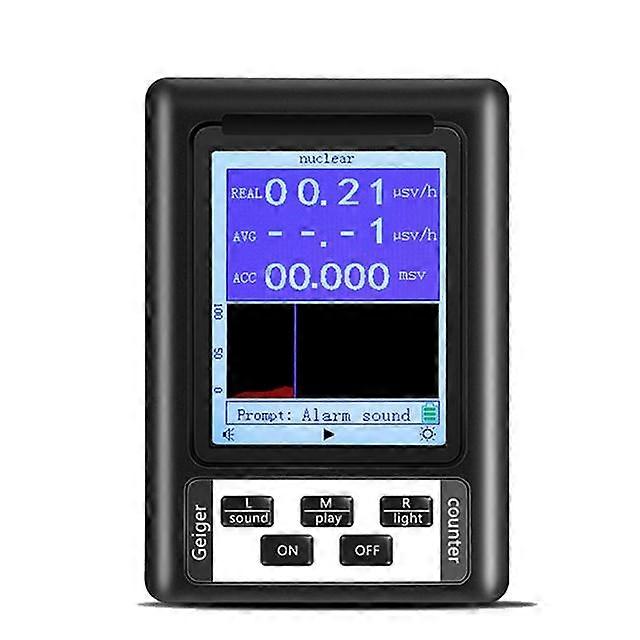 BR-6 Geiger Counter Nuclear Radiation Detector Personal Dosimeter X-ray Beta Gamma Tester Detector Radioactivity Detector