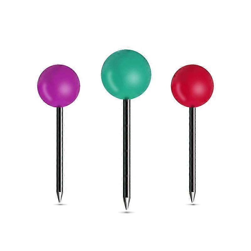 Push Pins Round Head Map Tacks With Stainless Point For Office Home Crafts