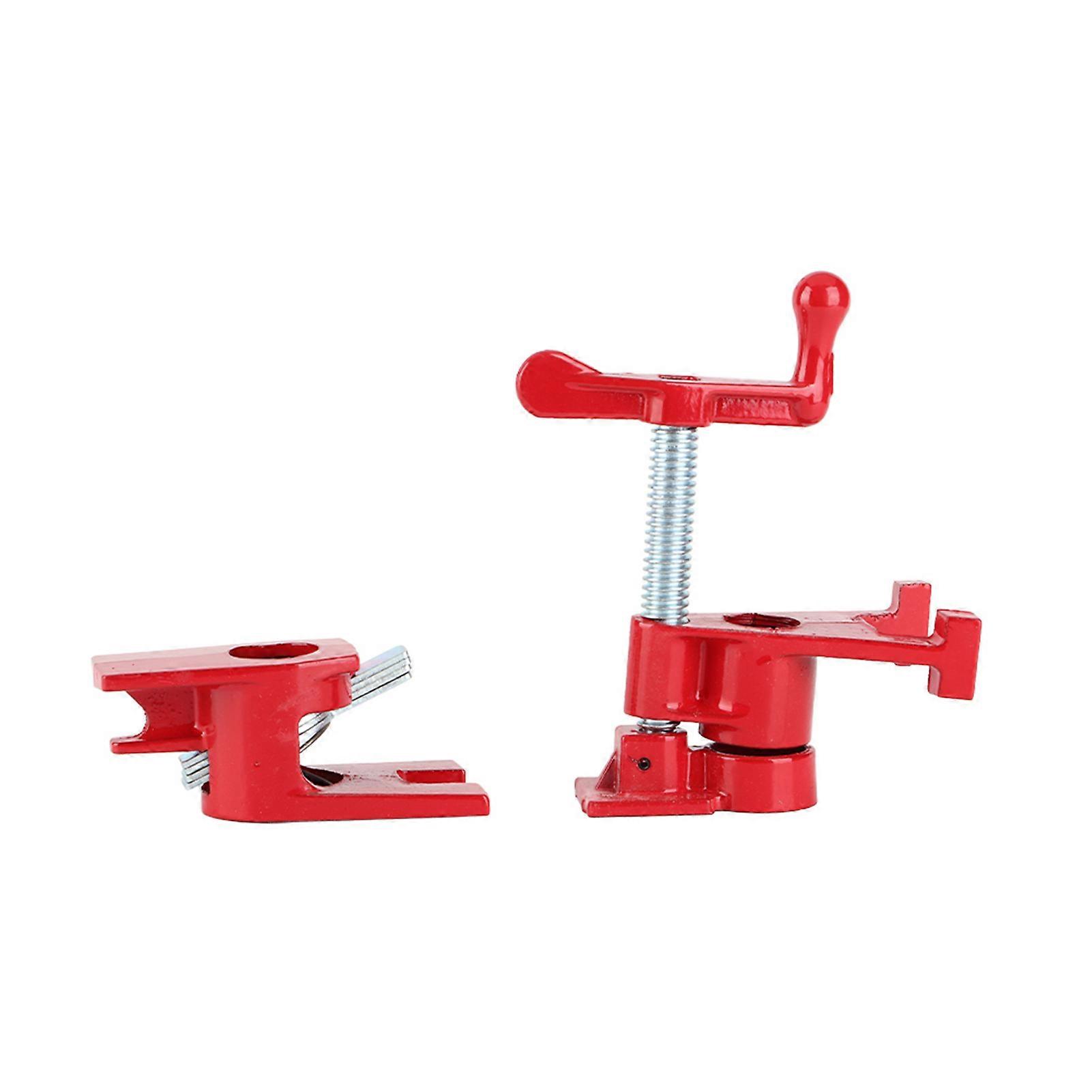 3/4 polegadas de tubo braçadeira mão manivelada vertical marcenaria rápida fixação ferramenta de carpinteiro