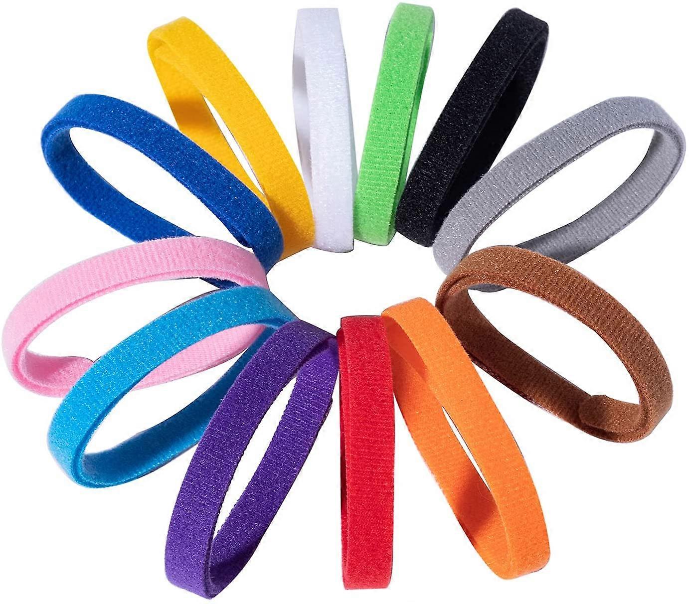 Puppy ID Collars,12PCS Assorted Colors Puppy Identification Collars Adjustable