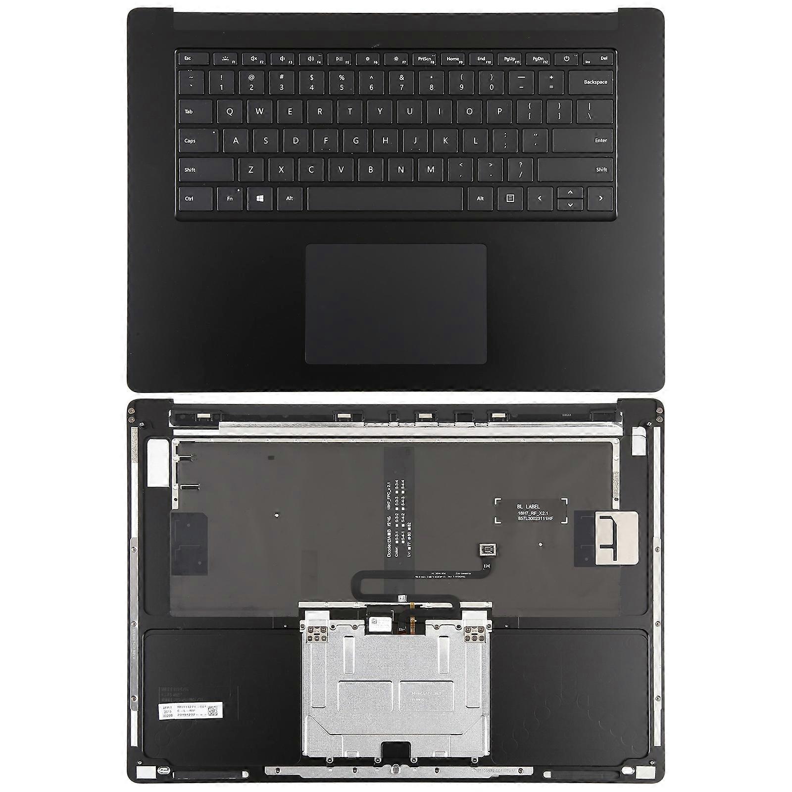 For Microsoft Surface Laptop 3 / 4 15 US Keyboard with C Shell / Touch Board