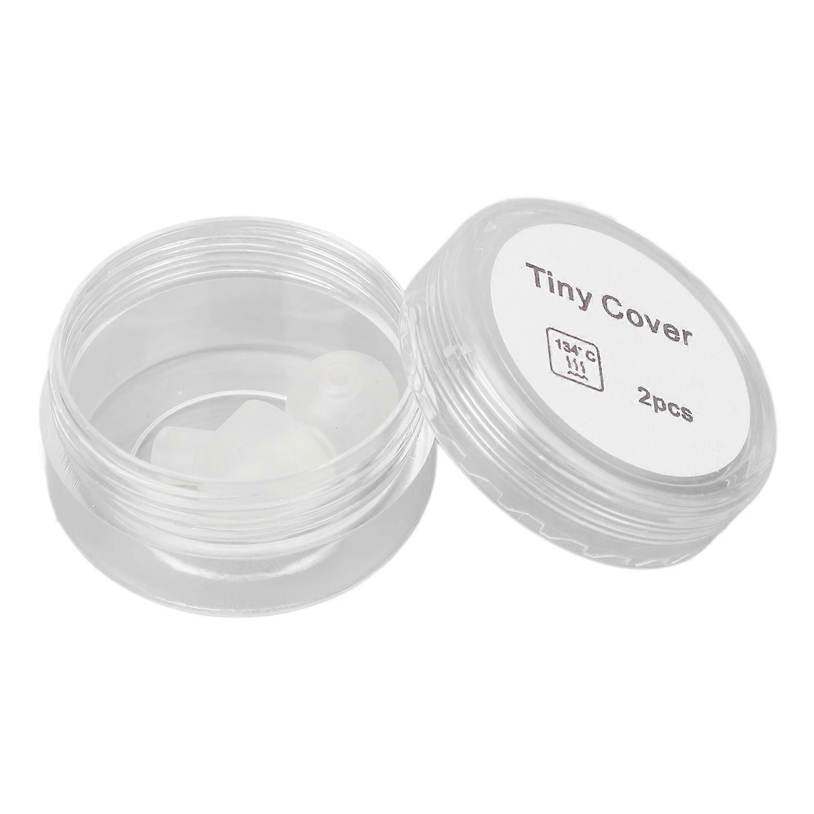 Dental Tiny Cover for Sandblaster 134 Degrees Celsius Heat Resistant Powder Dust Proof Cap Powder Dust Proof Cap