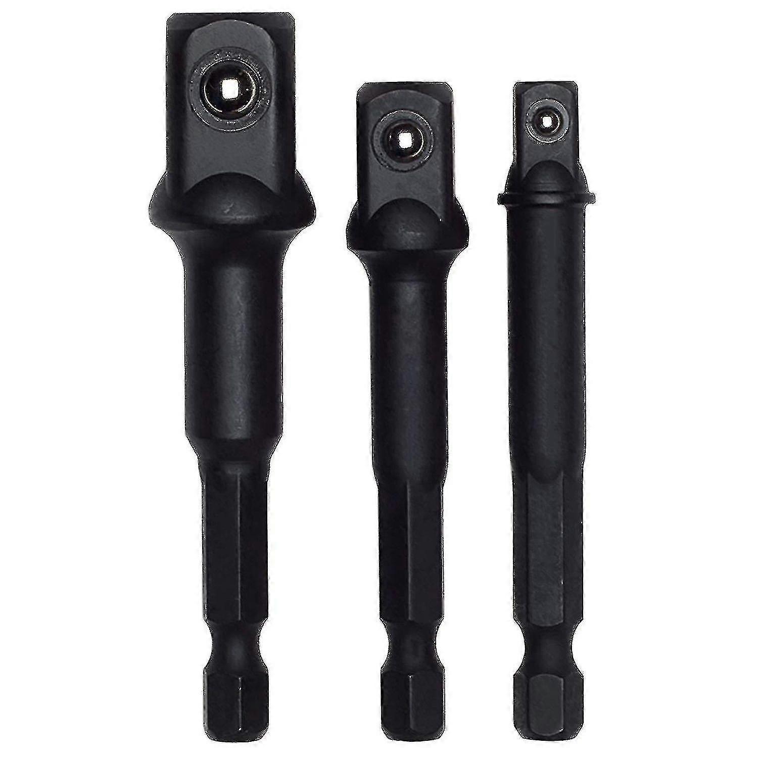 Impact Grade Socket Adapter/extension Set | Turns Power Drill Into High Speed Nut Driver | 1/4 Inch