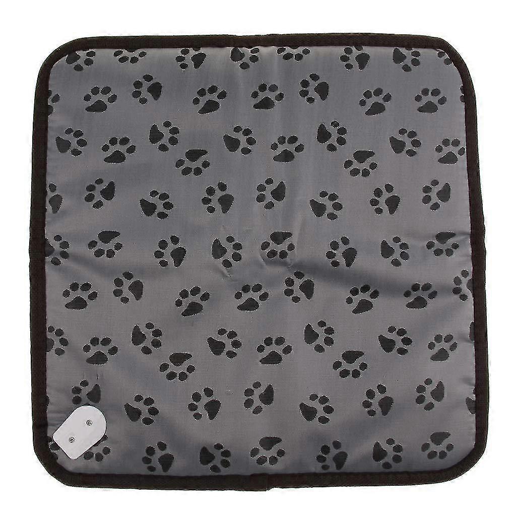Pet Heating Pad,dog Cat Electric Heating Pad Waterproof Adjustable Warming Mat 45*45cm