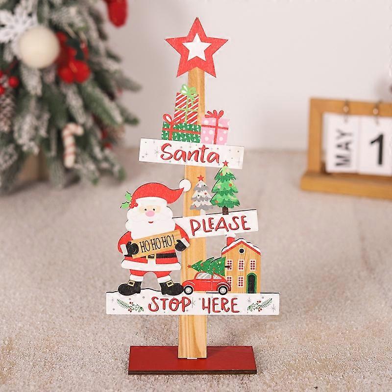 Juledekorasjon Tre Skrivebordspynt