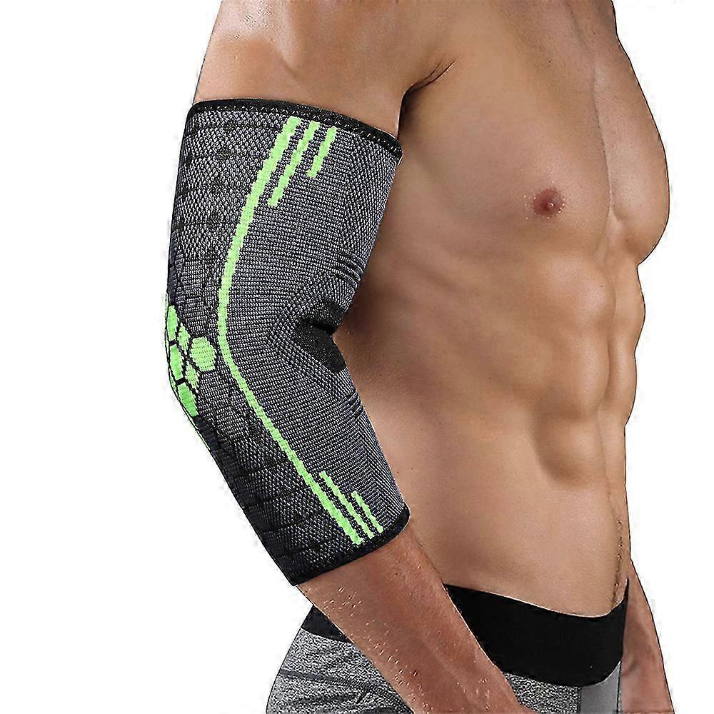2-Pack Copper Elbow Braces - Compression Support Sleeve For Arthritis & Tendonitis Pain Relief 9 thumbnail image