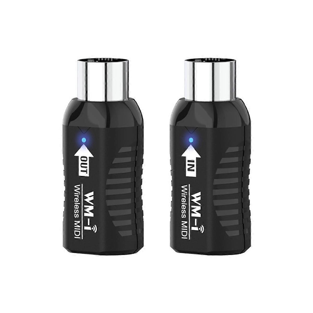 Ultra Low Latency Wireless MIDI System for Electric Guitar - Mini MIDI Wireless Transmission System