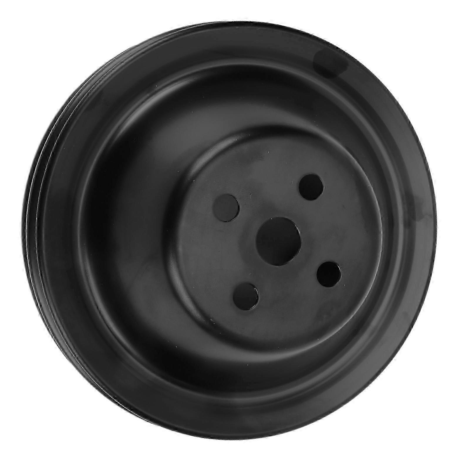 Espeedpro21 Short Water Pump Pulley – Double-Groove For Small Block Chevy SBC 283 350 400