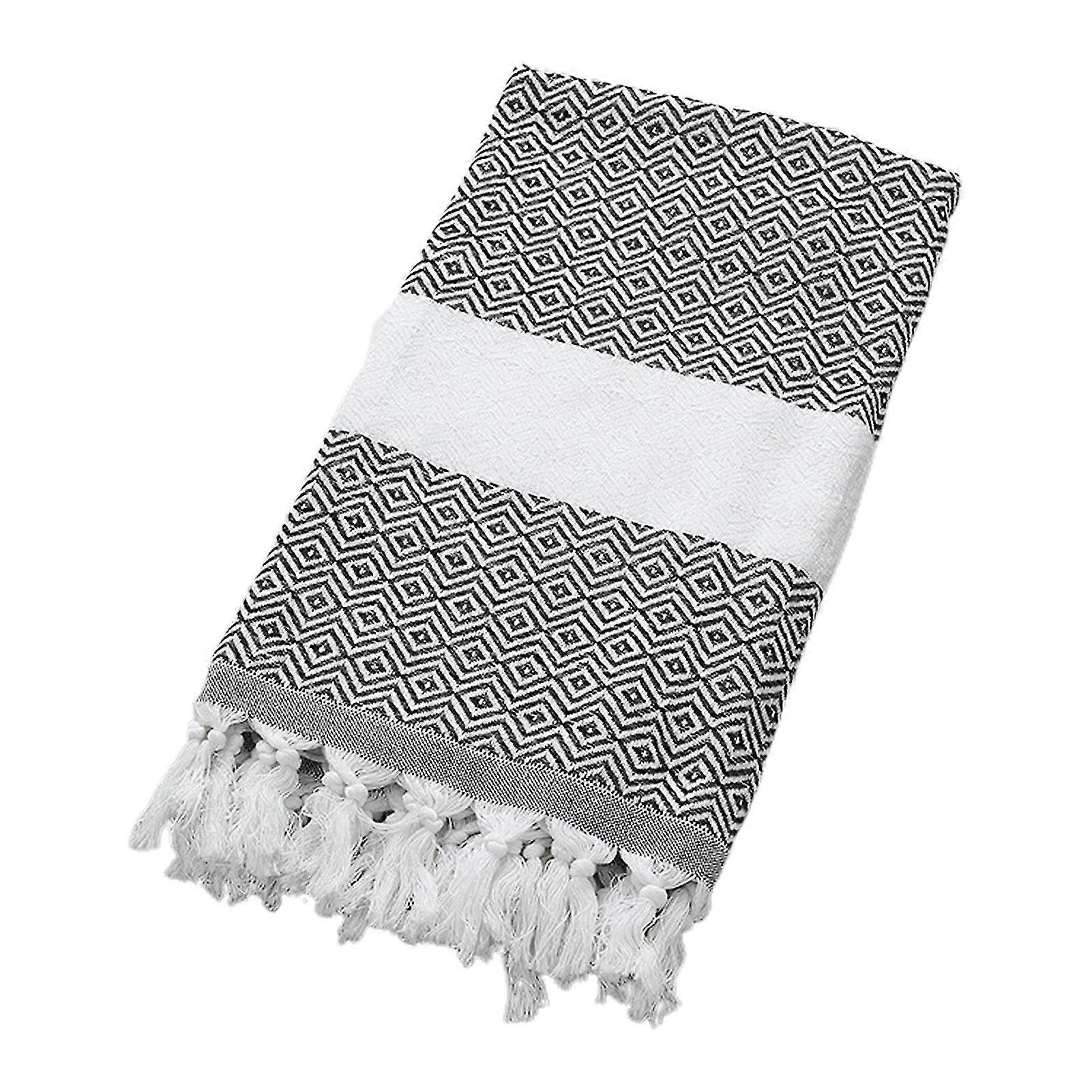 Turkish Hand Towels Stylish Boho Farmhouse Style With Tassels Quick-drying Geometric Patterns Versatile Hand Towel