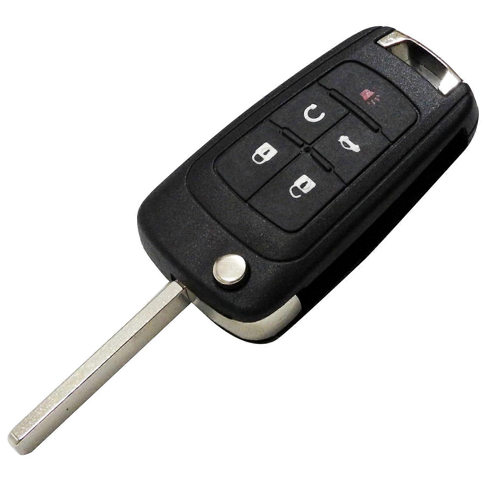 For OPEL VAUXHALL Astra J Corsa E Insignia Zafira C 2009 - 2016 for Buick Flip Folding Remote Key Shell Case