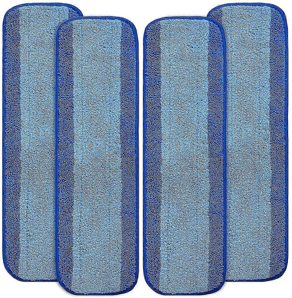 Replacement Microfiber Cleaning Pads For Bona Wet&dry Mop, 18 Inch