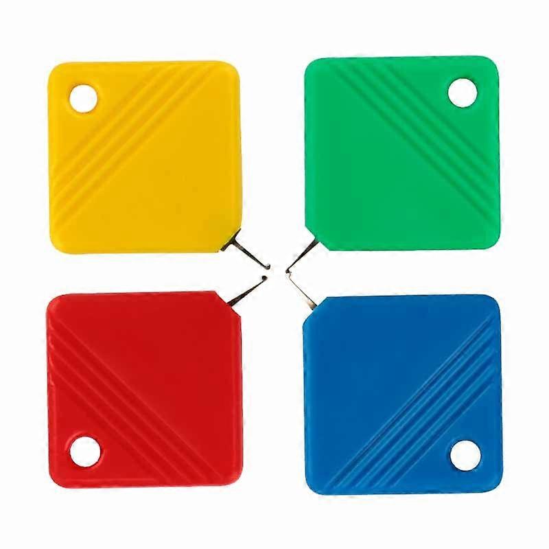 nice 4 Pcs Plastic Needle Threader, Plastic DIY Threader, Thread Sewing Needle Threader, for Hand Sewing, Cross Stitch