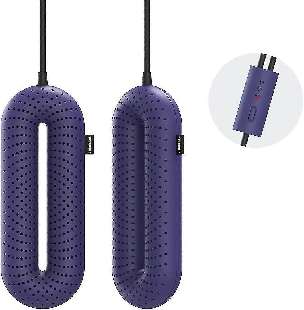 Electric Shoe Dryer,3/6/10 Hours Timed Auto Offregular-purple