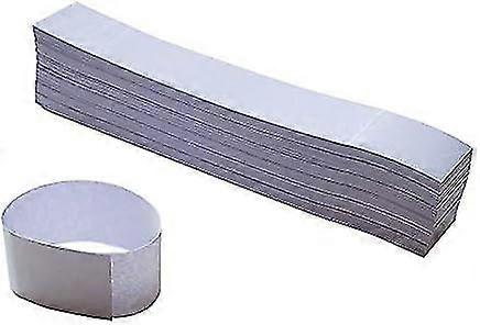 300 bandas autoadhesivas para billetes de papel kraft blanco