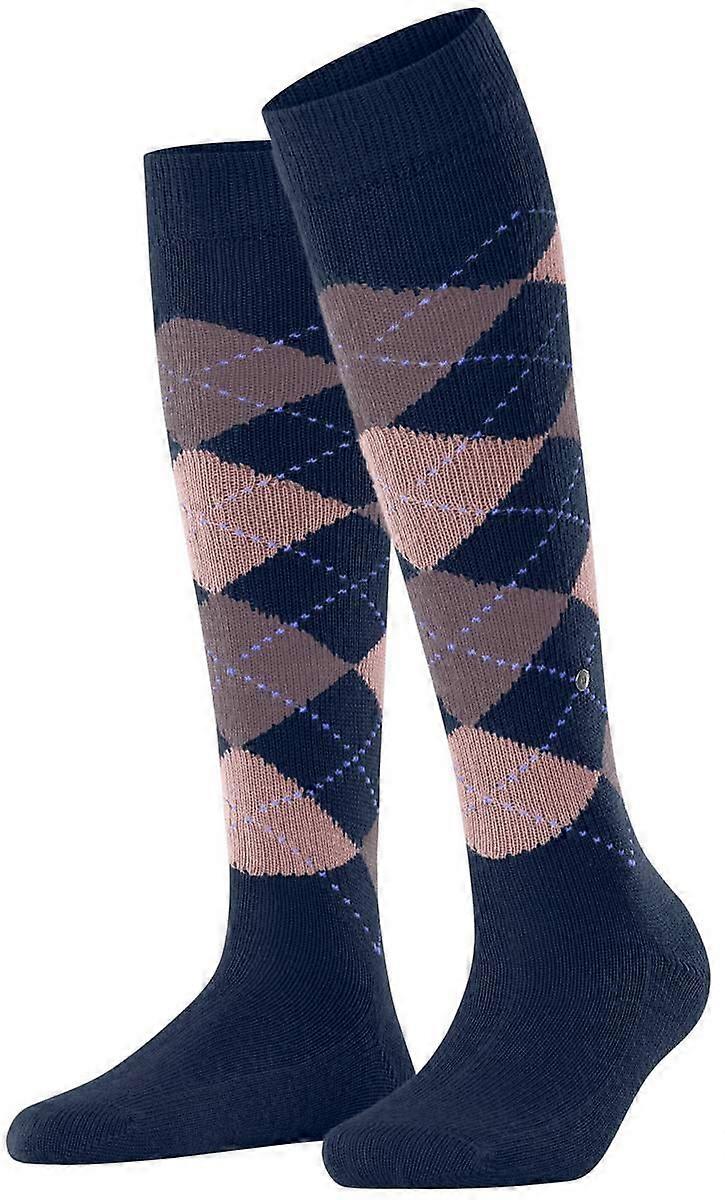 Burlington Whitby Knee High Socks - Royal Blue