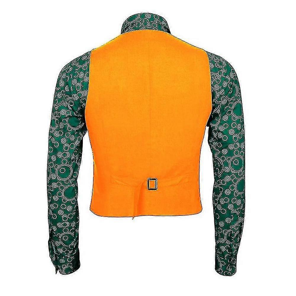 Film Joker Cosplay Kostüm Erkekler Ve Çocuklar Için Arthur Fleck Tam Set Cadılar Bayramı Fantezi Elbise Karnaval Kostümü