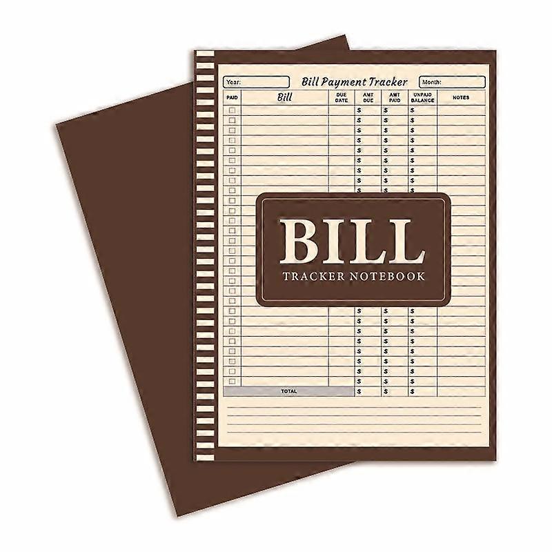 Monthly Bill Payment Checklist: Bill Tracker Notebook, The 4-Year Guide for Families & Money Managers
