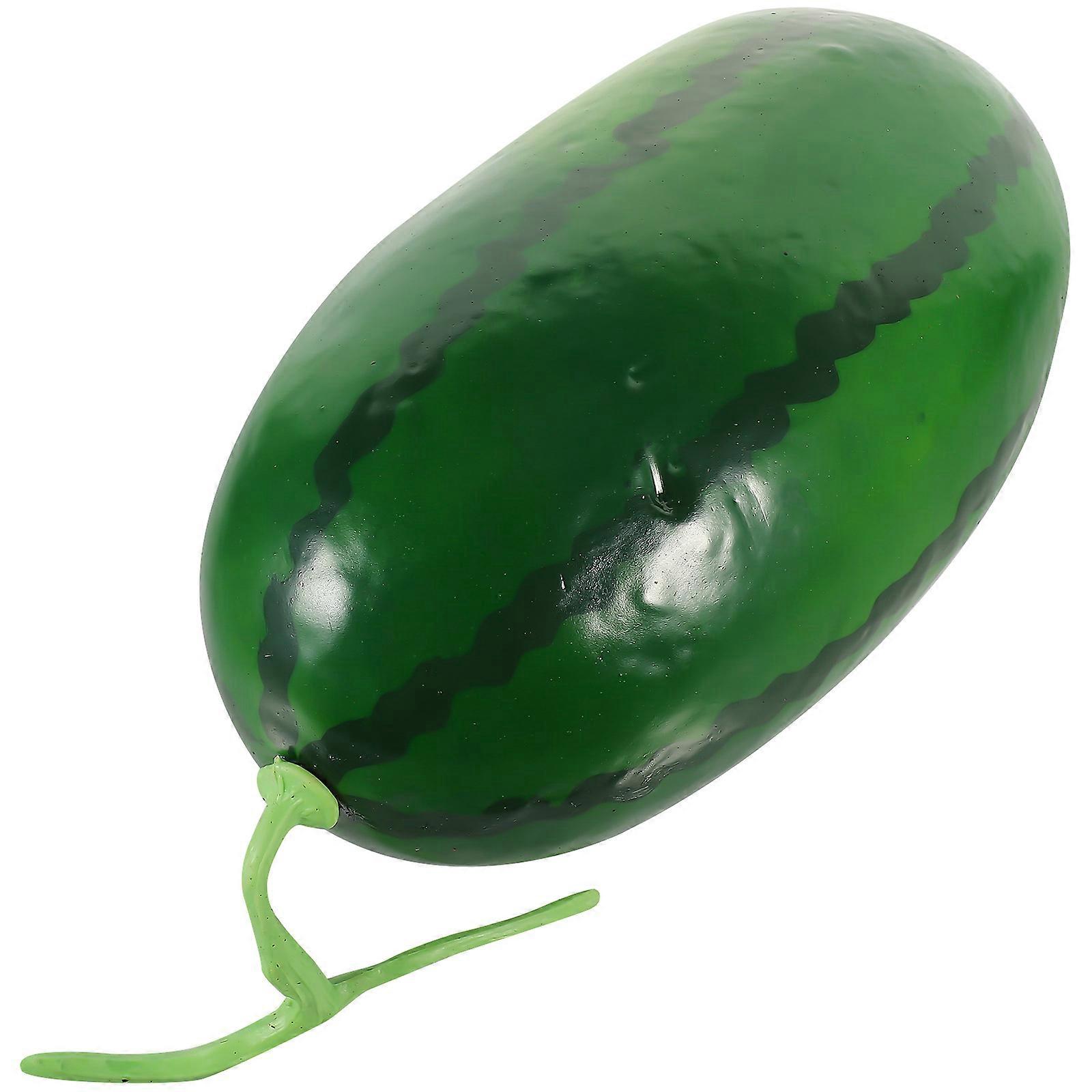Watermelon Model Artificial Watermelon Model Supermarket Decorative Fruit Prop