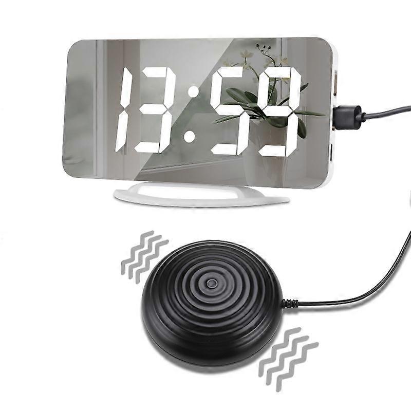 TS-8202 LED Mirroring USB Alarm Clock TS-8202