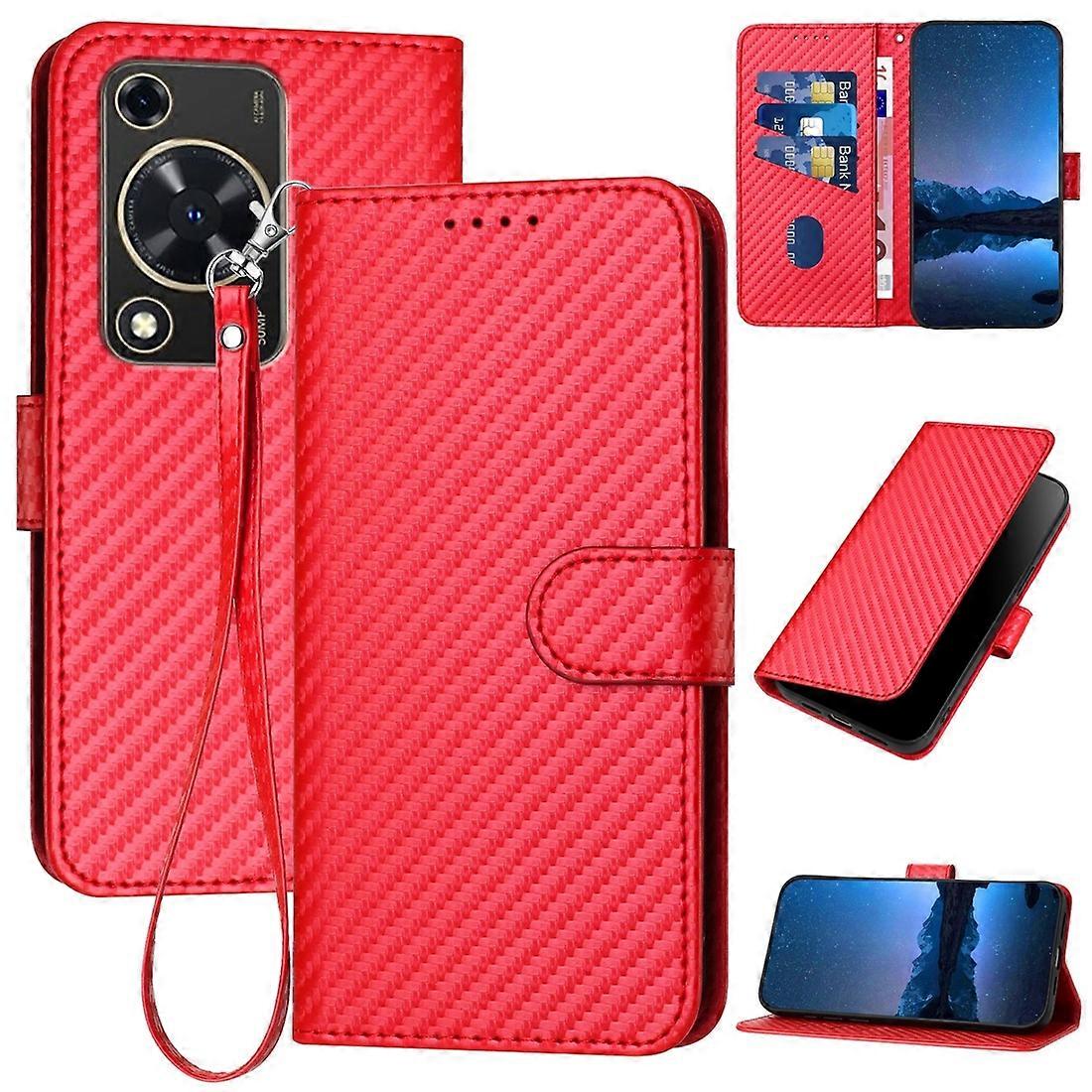 Carbon Fiber PU Case For Huawei Enjoy 70
