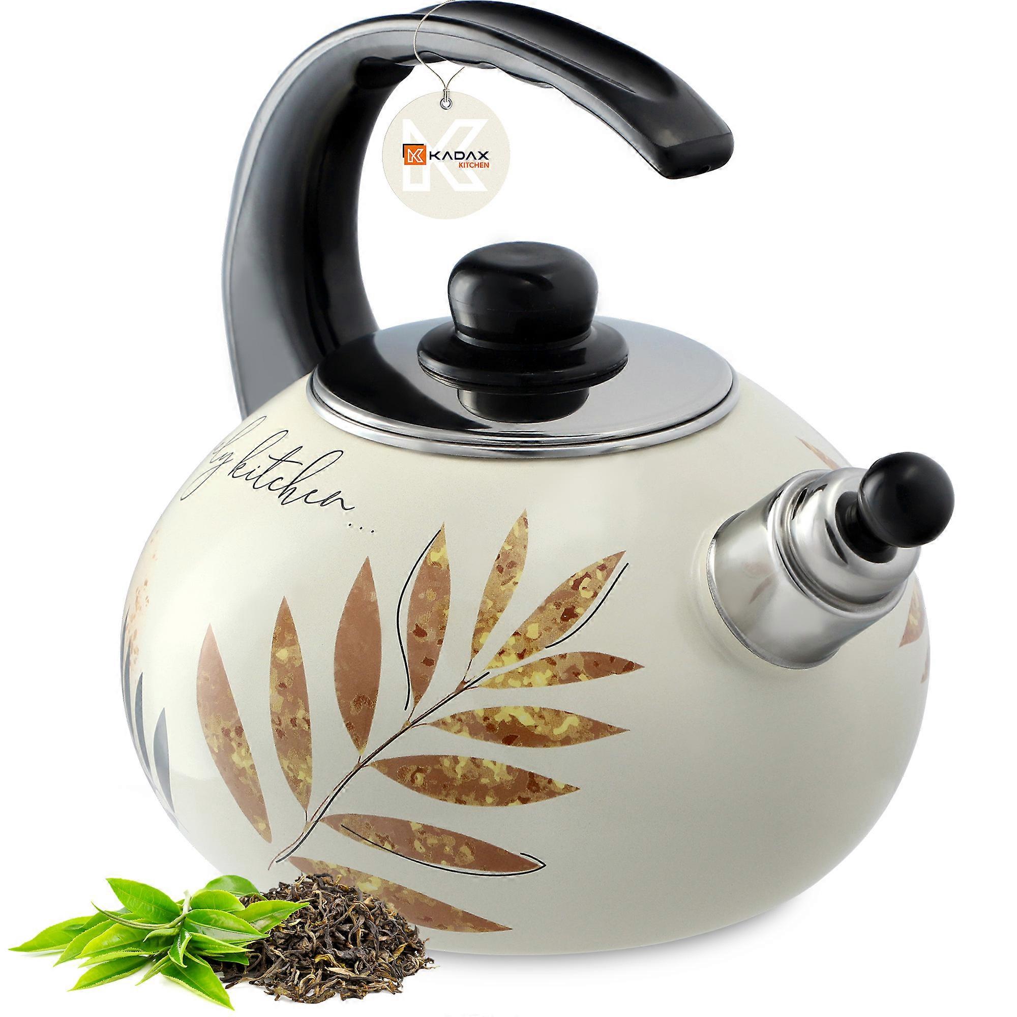 KADAX Bouilloire en émail 2.2L induction Gaz émail