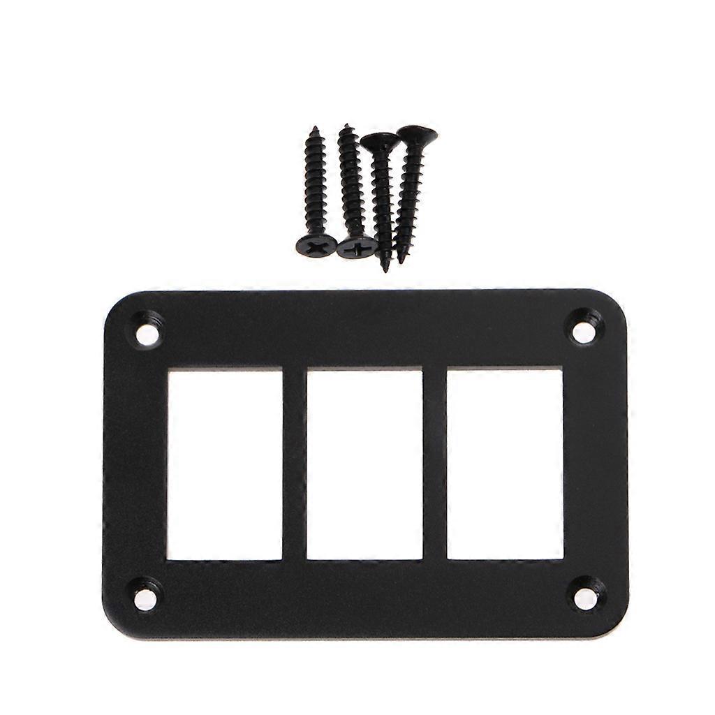 Rocker Switch Panel Hosing Holder 2/3/4/6 Way Switch Board for Boat Car Trailer