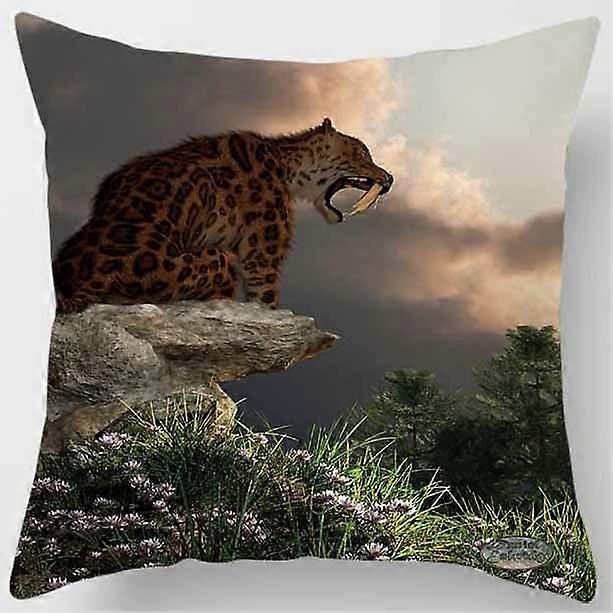 Pillowcase Square Pattern Style-1060 Bedroom Sofa Car Cushion Cover Pillowcase