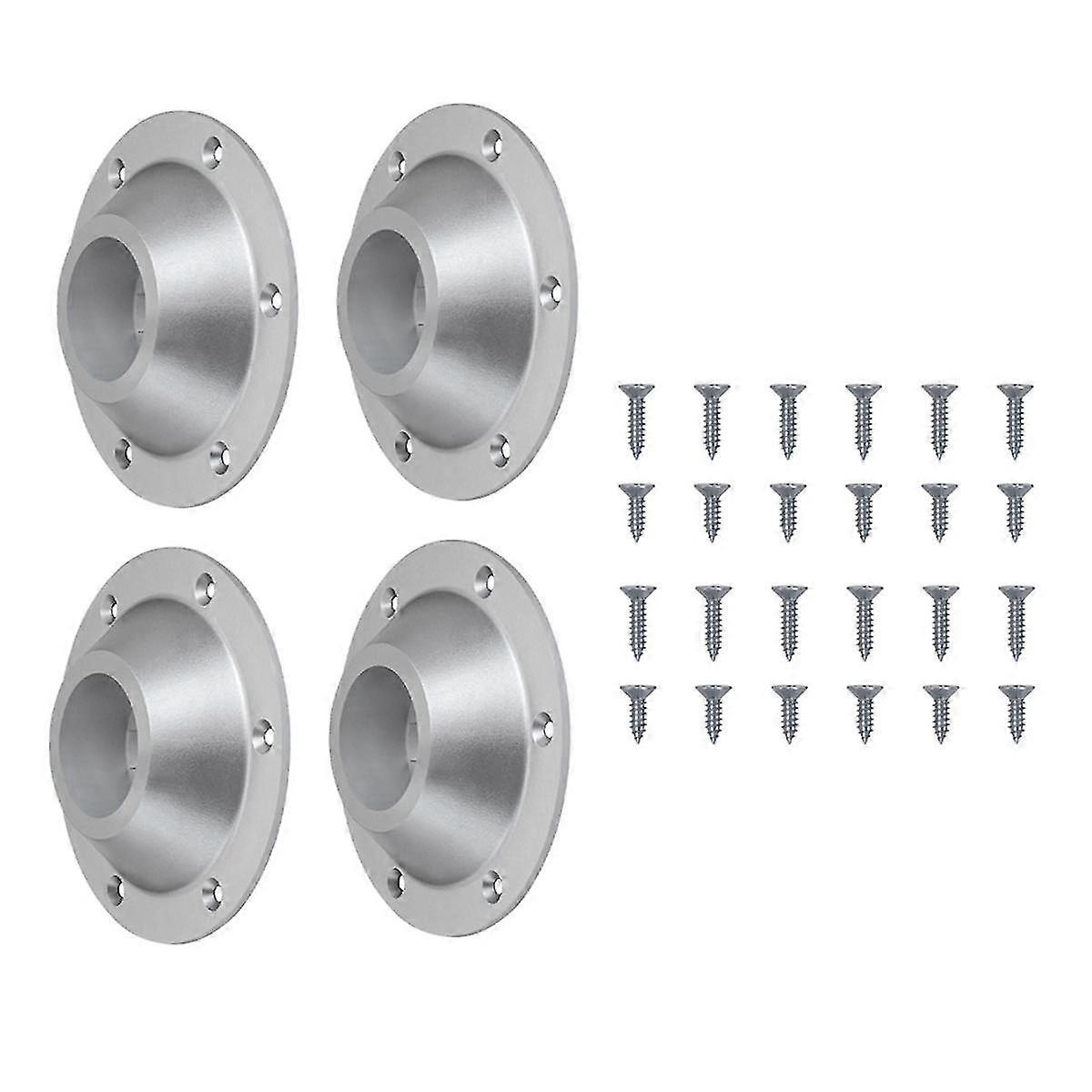 4 Pack Rv Table Base, Standard Rv Pedestal Table Base Flange, Table Leg Base Mount Flush, Table Flo Banmo