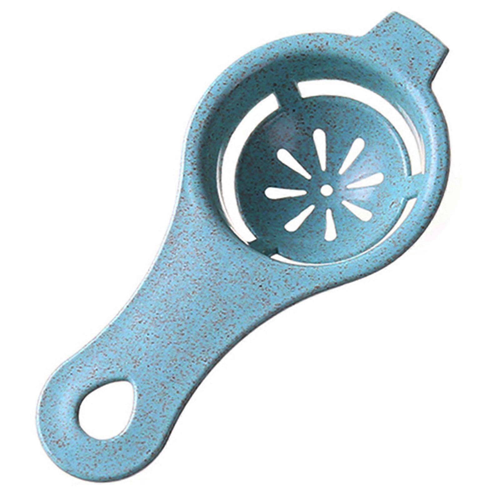 Eggs Separator Sifting Kitchen Gadget Plastic Filter Sieve Divider Holder