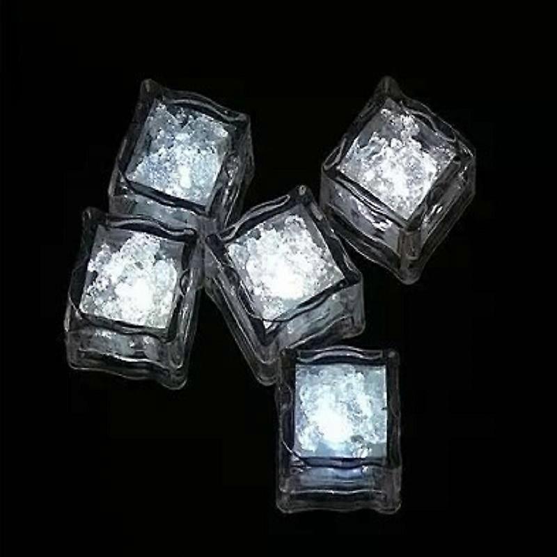 12 Pack Light-up LED Ice Cubes for Drinks Wine Whiskey Color Changing Light Multicolor,LED Ice Cubes Liquid Sensor Party Christmas Wedding Decoration