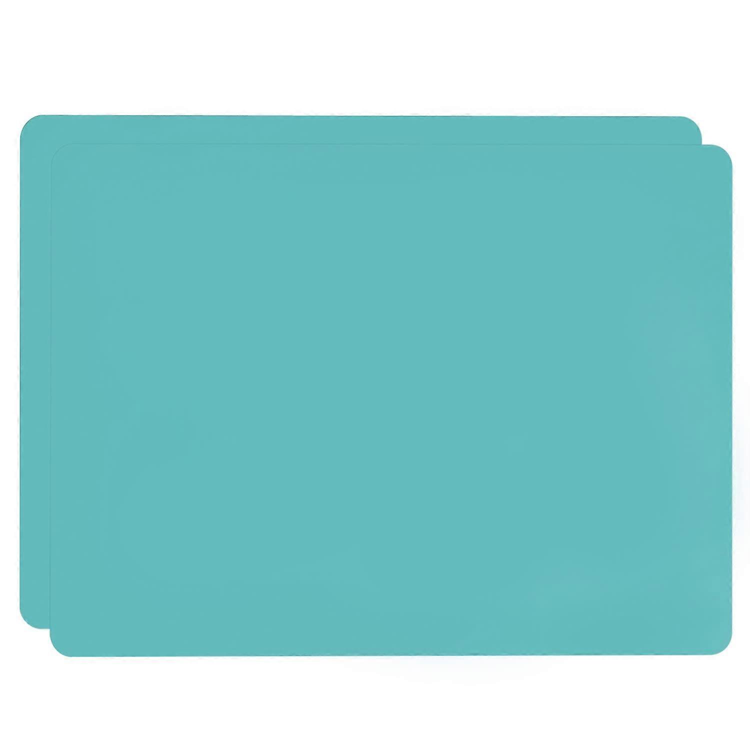 Silicone Placemats for Kids,2pcs Table Mat,Non Slip, Heat Resistant,Dishwasher Safe,40 x 30 cm