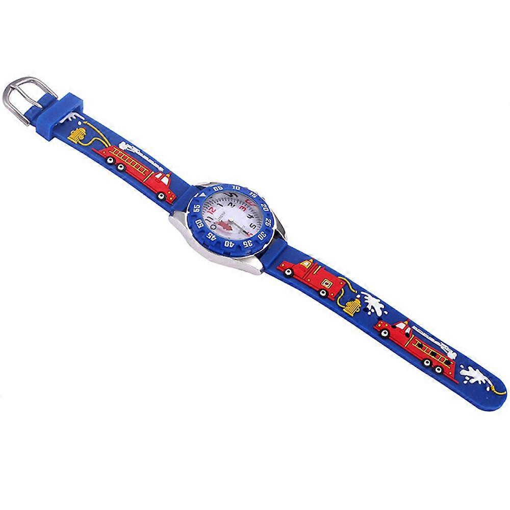 Anio 3 Orologio da polso per bambini – Orologio da polso per imparare a partire dai 6 anni, impermeabile fino a 5 bar, orologio per bambini per ragazzi e ragazze, Aurora blu