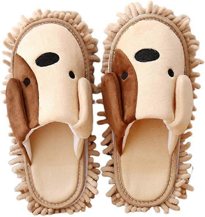 Slippers floor cleaning mop dust