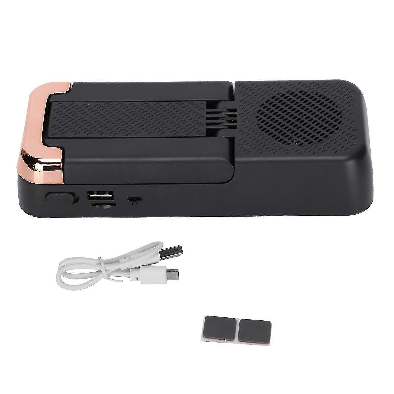 Mobile Phone Holder Bluetooth Speaker Folding Portable High Power Bluetooth Speaker Phone HolderBlack