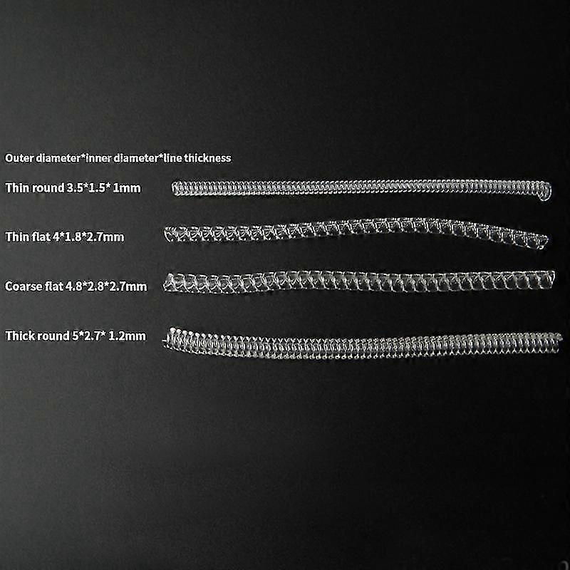 Silicone Invisible Clear Ring Size Adjuster - 4/8pcs