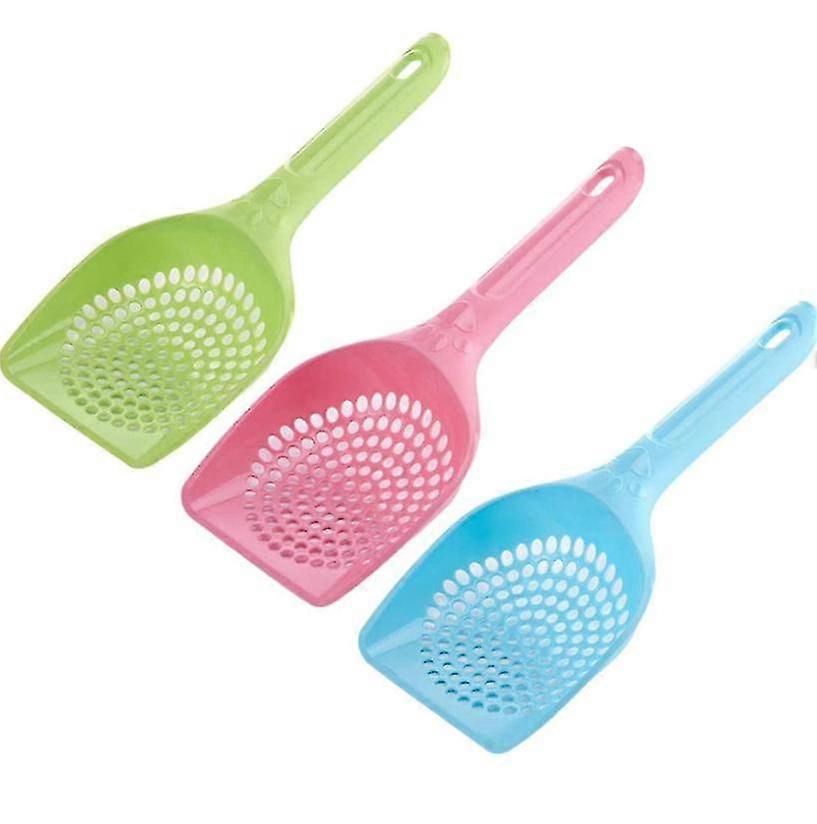 Set Of 3 Large Plastic Shovels For Cats And Cats
