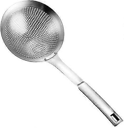 Large Scoop Colander,skimmer Slotted Spoon,16 Inch