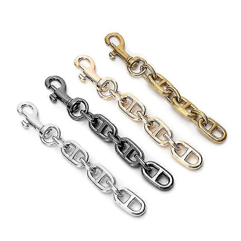 Chunky Purse Chain Purse Strap Extender Short Bag Chain Handle With Swivel Clasp For Underarm Bag Shoulder Bag(4pcs) Botao
