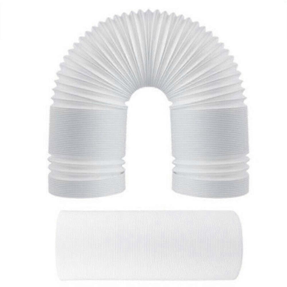 5.1/5.9inch PP Telescopic Anticlockwise Thread Air Conditioner Hose Exhaust Vent