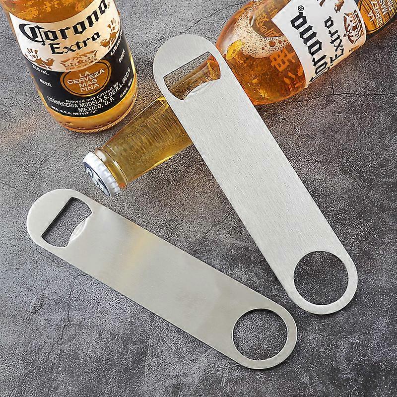 Heavy Duty Stainless Steel Flat Bottle Opener