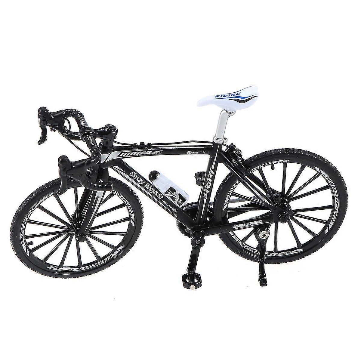 17.5x10.5cm Creative Alloy Model 1:10 Mini Simulation Toy (racing Cycle Blue)