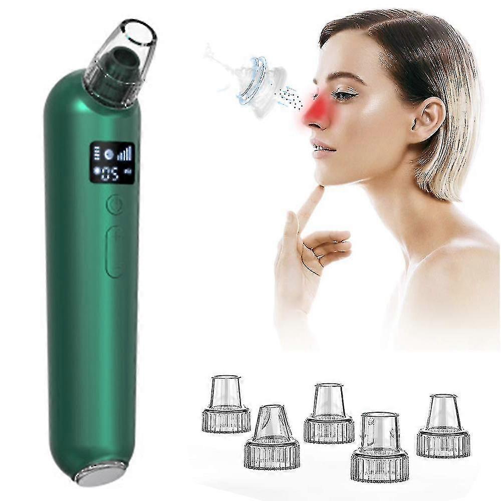 Blackhead Remover Vacuum 5 Replaceable Pores Sucker Adjustable