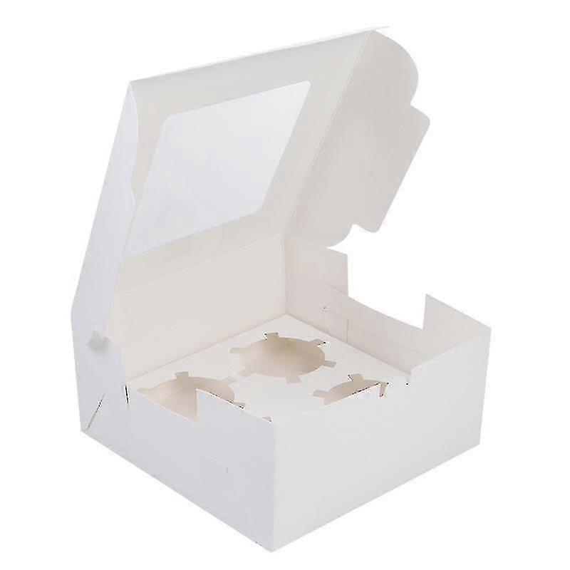 White Muffin   Cake Maker 12 Cake Dessert Containers