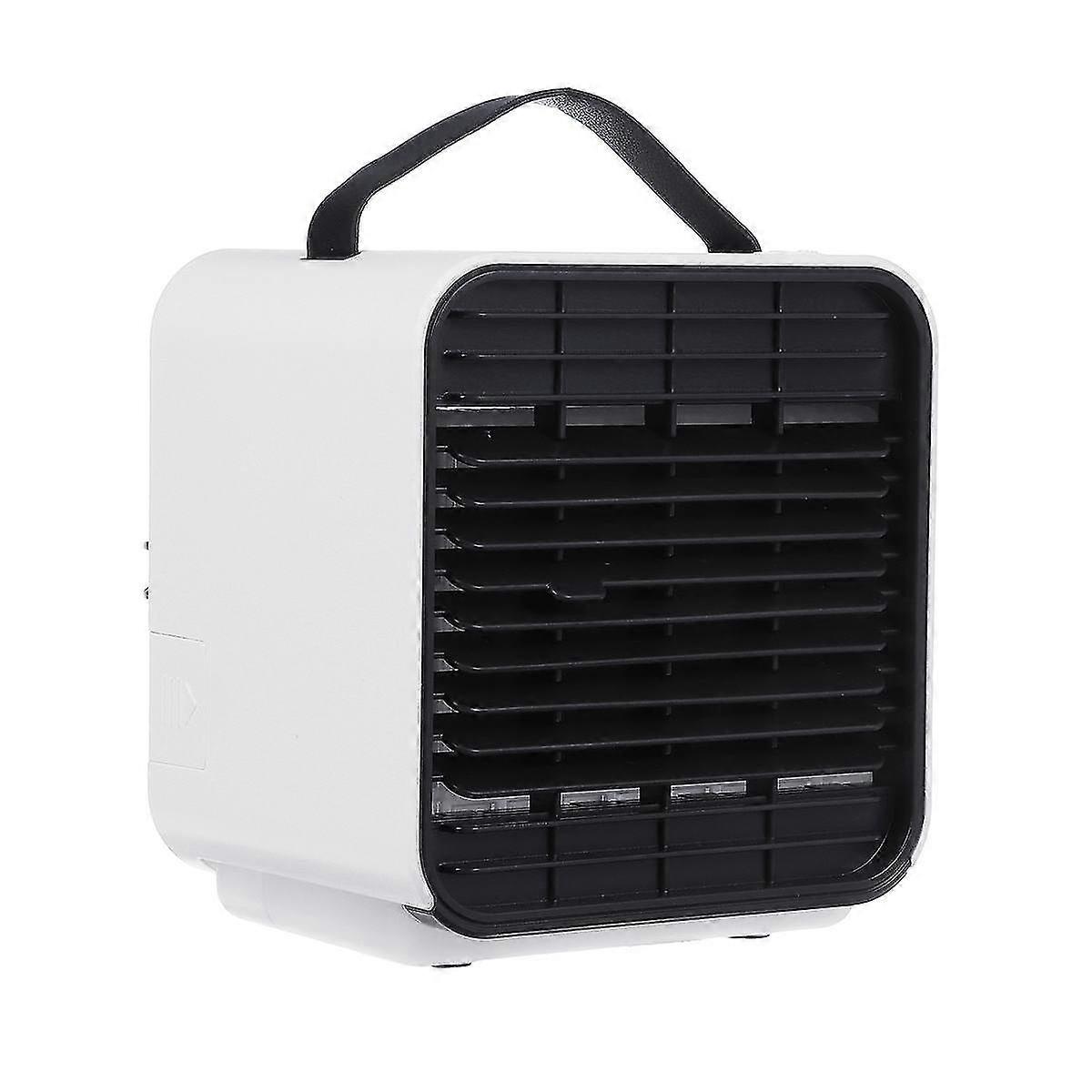 Protable Air Conditioner Usb Air Cooler Table Mini Negative Ion Air Conditioning Fan Air Purification Humidification With Light